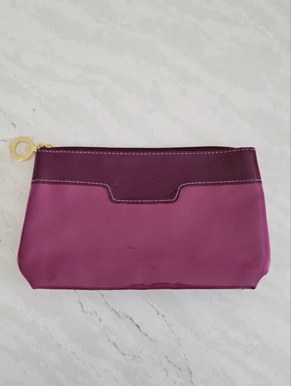 Estee Lauder Sleek Two-Tone Purple Pouch
